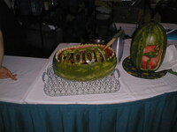 031 - Orlando party (carved melons)